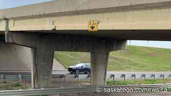 Saskatoon bridge damaged in hit-and-run will cost $850,000 to fix