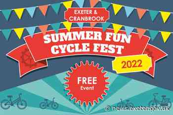 Free summer cycling festivals taking place across the city - Exeter City Council