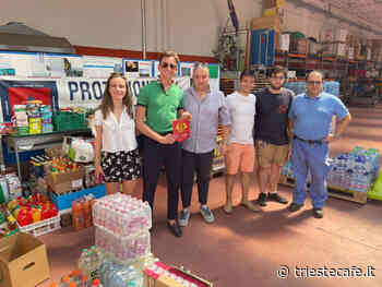 Incendi sul Carso, distretto Leo 108 Ta2 e Lions club Trieste Audace donano a Protezione Civile acqua, thè e barrette - triestecafe.it