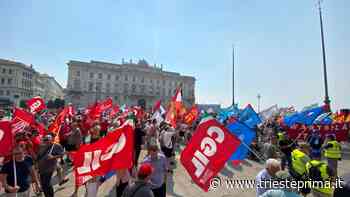Dall'Arcivescovo ai No green pass: tutte le anime di Trieste in piazza per i lavoratori della Wartsila - TriestePrima