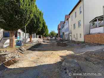 Warum die Bahnhofstraße in Bad Friedrichshall acht Wochen später fertig wird - Heilbronner Stimme