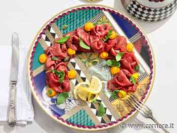 Carpaccio di manzo con crema di carote e zenzero - Corriere della Sera