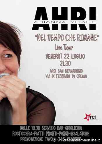 Concerto: ARIANNA VITALE @ Arci di San Bernardino - Crema • ViViCrema - Cremaonline