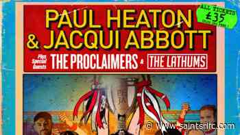 Spectator Guide - Paul Heaton & Jacqui Abbott - St.Helens R.F.C.
