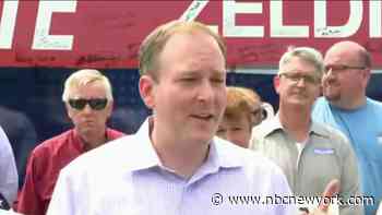 Rep. Lee Zeldin Back on Campaign Trail After Ambush - NBC New York