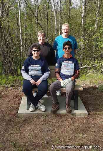 Eagle Scout from Weidman completes project on the Pere Marquette Rail-Trail - The Morning Sun