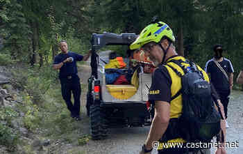 COSAR and Kelowna Fire Department rescued injured cyclist on KVR trail Saturday evening. - Kelowna News - Castanet.net