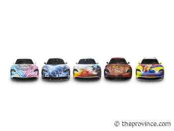 Announcing returning winner Allan André as the Porsche Canada x Art Battle 2022 national champion - The Province