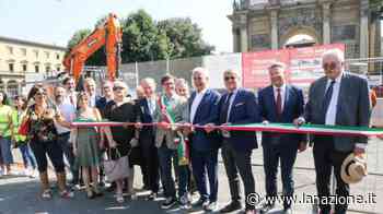 Firenze, taglio del nastro per i lavori della tramvia Fortezza-San Marco - LA NAZIONE