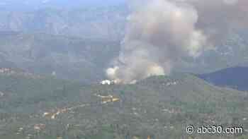 Oak Fire in Mariposa County explodes to 1,300 acres, has reached Sierra National Forest