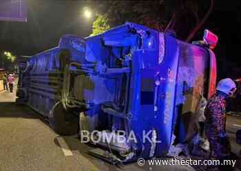 Transport Ministry to investigate double-decker bus crash - The Star Online