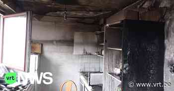 Felle brand vernielt appartement in Schaarbeek - VRT NWS