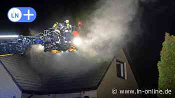 Glinde: Haus nach Dachstuhlbrand unbewohnbar - Lübecker Nachrichten