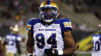 Bombers' Jeffcoat, Ellingson out vs. Elks with hip injuries - TSN