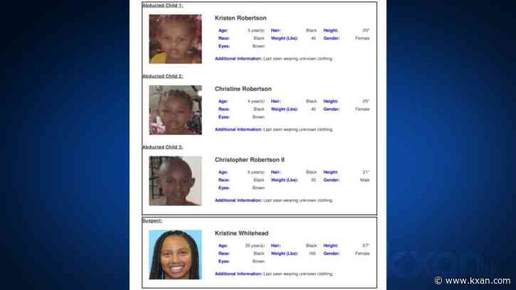 Amber Alert: Three children abducted from Kempner
