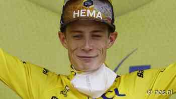 Geel, groen en bolletjes: alles valt samen op perfecte dag voor Jumbo-Visma - NOS