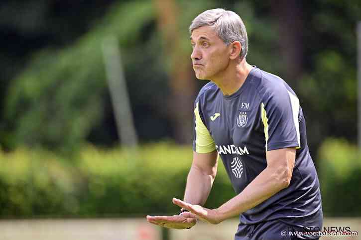 Felice Mazzu begint ambitieus aan zijn ambtsperiode bij Anderlecht - Voetbalkrant.com