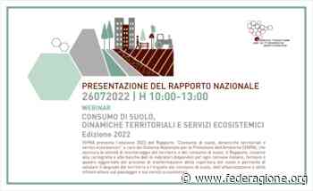 Ispra: consumo di suolo, dinamiche territoriali e servizi ecosistemici - Fede e Ragione