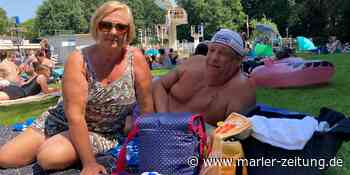 MZ+ Bei Hitze ab ins kühle Nass - so punkten die Marler Freibäder - Marler Zeitung