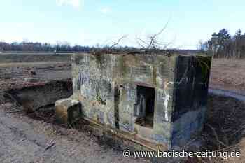 Der Abriss des Westwall-Bunkers bei Breisach steht kurz bevor - Breisach - badische-zeitung.de