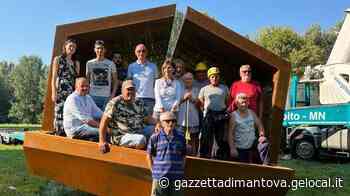 L'arca d'acciaio è in golena a Suzzara: primo contatto con la natura vicina al Po - La Gazzetta di Mantova