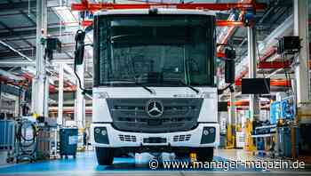 Daimler Truck: Mit eEconic startet Serienproduktion des ersten Elektro-Müllwagens