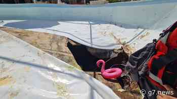 Homem morre após sumidouro abrir debaixo de piscina em Israel - Portal G7