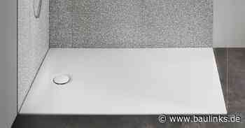 Nemea: Neue bodenebene und budgetfreundliche Acrylduschfläche in 9 Größen von Geberit