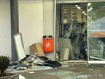 Täter werden brutaler und skrupelloser: Kampf gegen Geldautomatensprenger: Banken und Polizei wollen enger zu - all-in.de - Das Allgäu Online!