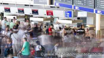 Flughafen Frankfurt: Lange Warteschlangen zum Ferienstart