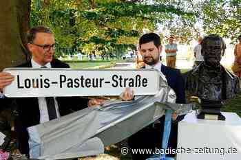 Im Lahrer Stadtpark steht jetzt die Büste eines berühmten Dolers - Lahr - badische-zeitung.de