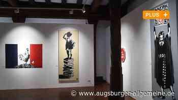 Französischer Street-Art-Künstler stellt im Ulmer Schuhhaussaal aus