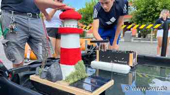 Schüler beim Mini-Solarbootrennen in Konstanz - SWR Aktuell