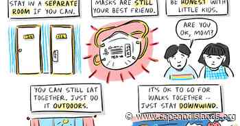 Coronavirus FAQ: I got it on a family vacay! Can my relatives stay (relatively) safe? - WCAI