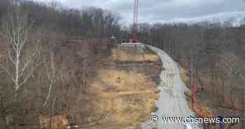 Rolling closures likely as Fern Hollow Bridge beam deliveries begin - CBS News