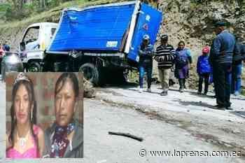 Dos mujeres mueren por volcamiento - Diario La Prensa Riobamba