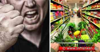 Bamberg: An der Supermarkt-Kasse "unflätigst beleidigt" - Corona-Maske lässt Kunden ausrasten