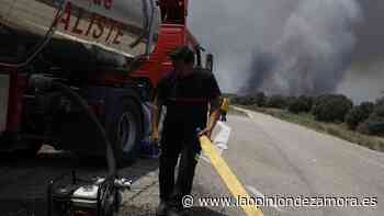 Zamora sigue controlando seis incendios - La Opinión de Zamora