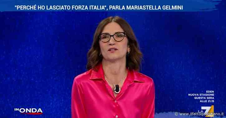 Crisi di governo, Gelmini a La7: “Ministri e gruppi di Forza Italia informati solo a cose fatte. Berlusconi? Non ci ha mai cercato”
