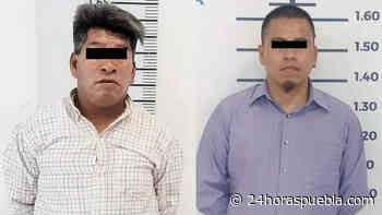 Detienen a dos por robo a transporte en Tlaxcalancingo - 24 Horas El Diario Sin Límites Puebla