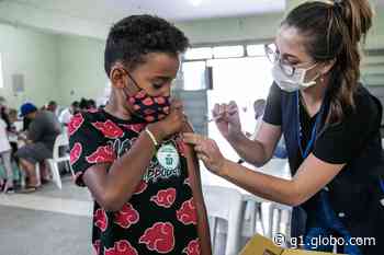 Ferraz de Vasconcelos inicia a vacinação contra a Covid-19 em crianças de 3 a 5 anos - g1.globo.com