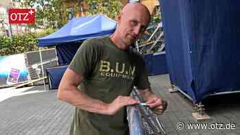 Gute Geister für die Kulturarena Jena: Den Tauchgang der Rockstars im Blick - Ostthüringer Zeitung