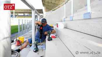 Neue Nordtribüne für FC Carl Zeiss Jena: Starker Endspurt notwendig - Ostthüringer Zeitung