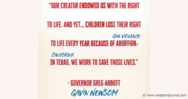 Leftist Governor Runs Full-Page Ad in Texas That Many Residents Are Sure to Hate