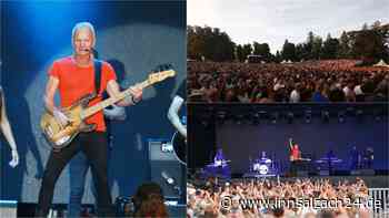 Absoluter Höhepunkt: Weltstar Sting entzückt 8500 Musikbegeisterte