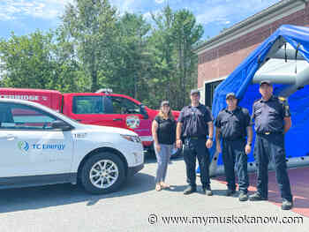 Shelter system purchased for Bracebridge Fire Department thanks to donation - My Muskoka Now