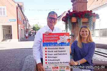 Wenn in Kenzinger Ritter kämpfen und Spielleut’ musizieren - Kenzingen - badische-zeitung.de