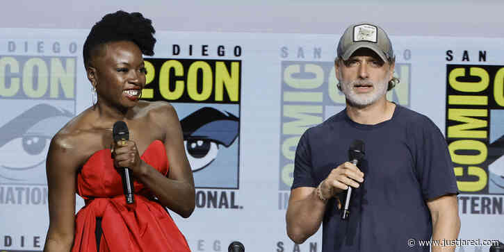 Danai Gurira & Andrew Lincoln Surprise Fans & Co-Stars at 'The Walking Dead' Panel During Comic-Con