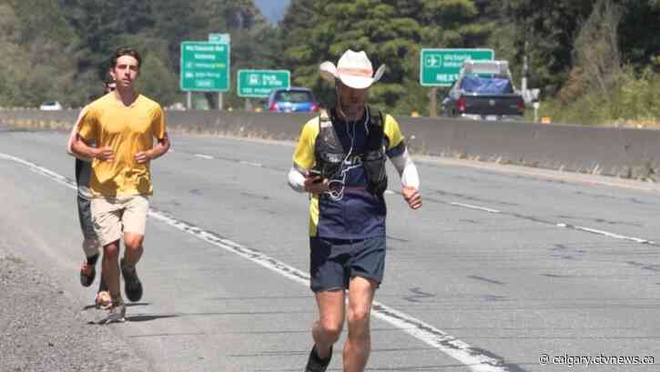 Albertan Dave Proctor sets new speed record running across Canada in 67 days