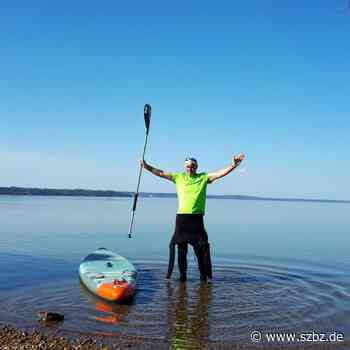 Harald Kümmel aus Neckartenzlingen: 700 Kilometer paddeln für den guten Zweck - Sindelfinger Zeitung / Böblinger Zeitung